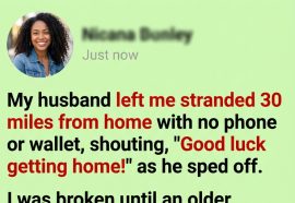 My Husband Dumped Me on the Roadside 30 Miles from Home – But an Older Woman on a Bench Helped Me Make Him Regret It