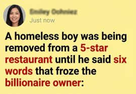 “Sir… My Father Had a Watch Just Like Yours”—The Moment a Homeless Boy Stopped a Billionaire Cold in a Five-Star Restaurant